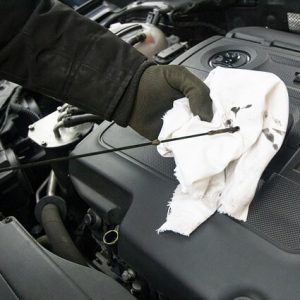 oil-change-check Checking the cars oil